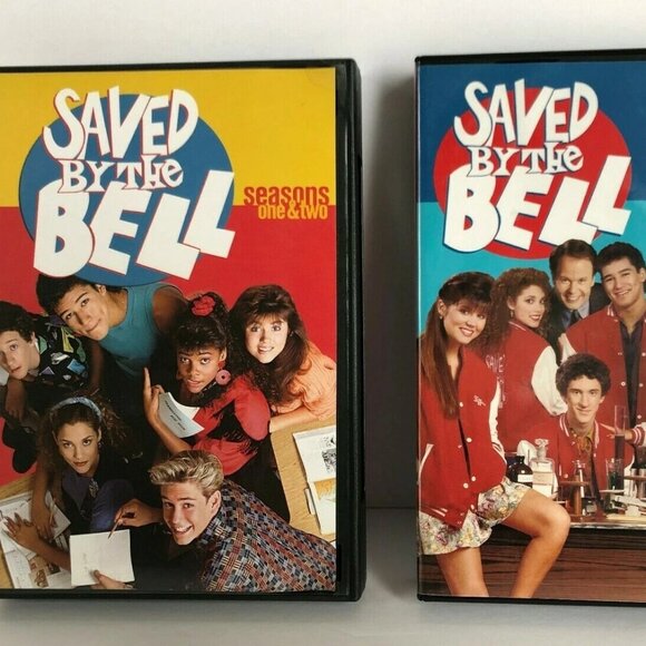 Saved by The Bell DVD Lot Season 1 to 2 & 3 to 4 Box Set Dustin Diamond 2003 - Picture 1 of 4